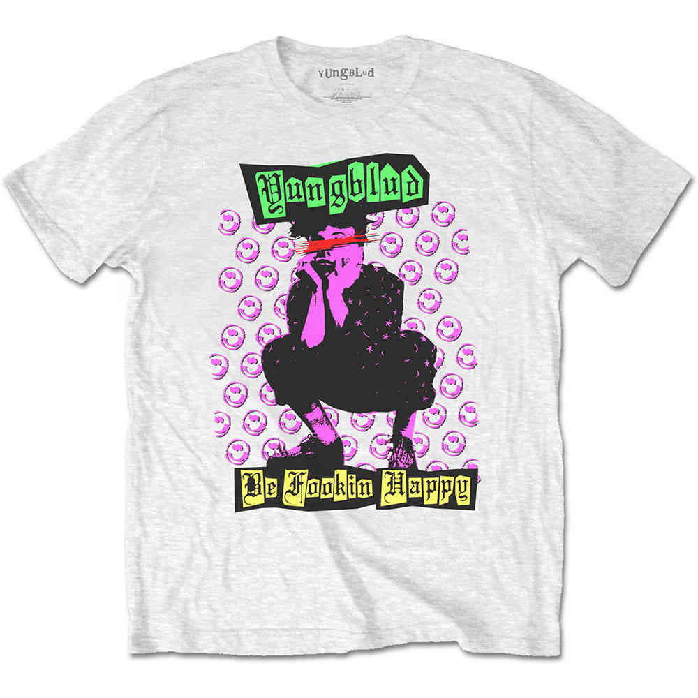 Yungblud - Punker Herren T-Shirt - Weiß